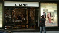 La boutique Chanel, avenue Montaigne, braquée en 2020.