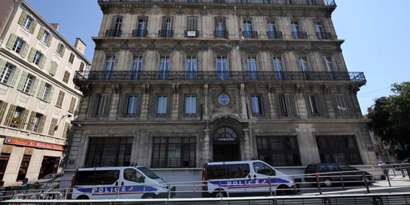 Vue de la préfecture de Police à Marseille, en 2010.