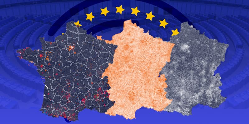 4 cartes pour comprendre les résultats des élections européennes du 9 juin 2024.