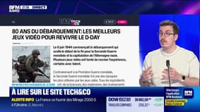 À lire sur le site Tech&Co : 80 ans du débarquement, les meilleurs jeux vidéo pour revivre le D-Day, par Sylvain Trinel - 06/06