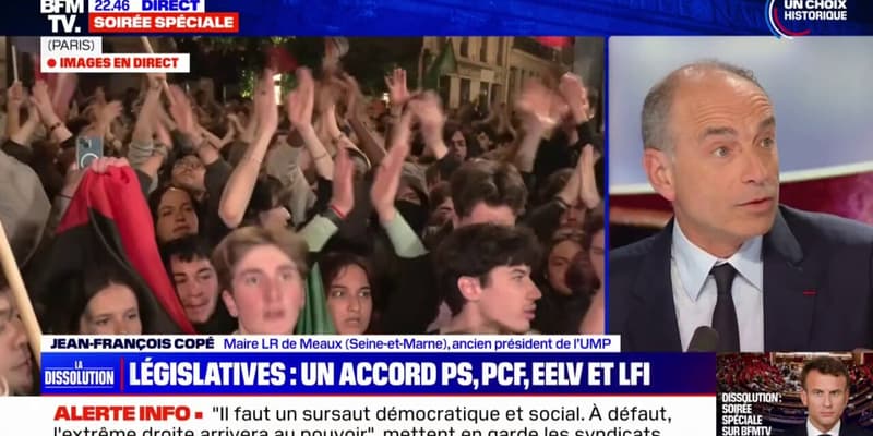 Accord de principe entre les partis de gauche: "Les socialistes continuent de se salir les mains de manière absolument minable", pour Jean-François Copé (maire LR de Meaux)