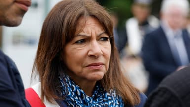 La maire de Paris Anne Hidalgo à Paris le 8 mai 2023.