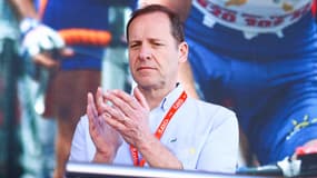 Christian Prudhomme, patron du Tour de France, le 12/03/2023 en marge de Paris-Nice