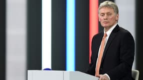 Dmitry Peskov, porte-parole du Kremlin, le 23 décembre 2021 à Moscou