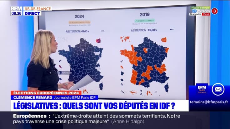 Élections législatives: à quoi pourrait ressembler la carte de l'Île-de-France