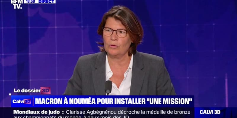 Emmanuel Macron en Nouvelle-Calédonie: "Il faut restaurer le dialogue", pour Aude Luquet (MoDem)