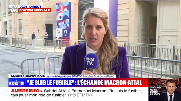 "Je suis le fusible": comment Gabriel Attal a tenté de dissuader Emmanuel Macron de dissoudre l'Assemblée