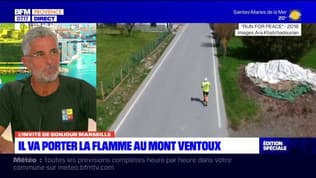 JO 2024: l'athlète Ara Khatchadourian va porter la flamme olympique au mont Ventoux