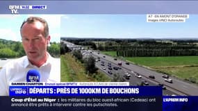 Journée classée noire sur les routes: près de 1000 km de bouchons cumulés à la mi-journée