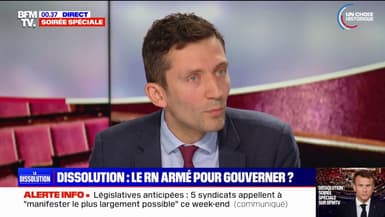 Julien Sanchez (RN): "Quand on est capable d'aligner 577 candidats aux élections législatives, évidemment qu'il y a des gens qui peuvent être ministres"