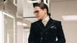 L'acteur Daniel Brühl dans le rôle de Karl Lagerfeld pour la série diffusée sur Disney+