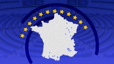 La carte des communes qui n'ont accordé aucune voix au Rassemblement national lors des européennes du 9 juin 2024.