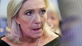 La patronne des députés du RN, Marine Le Pen, le 29 février 2024 