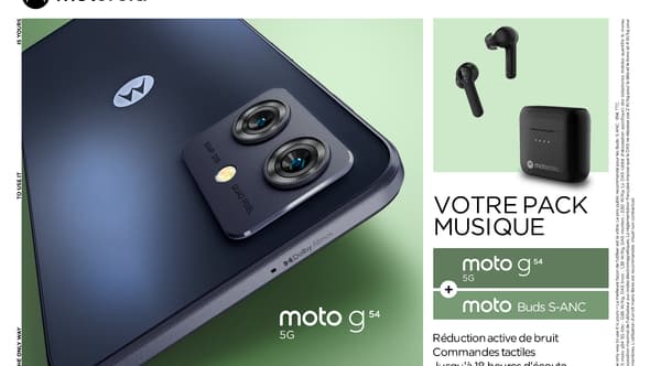 Moto g54, la 5G à portée de main
