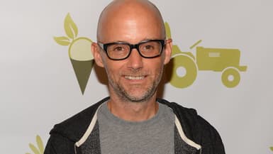 Le chanteur américain Moby, en 2013 en Californie