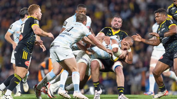 Le match entre La Rochelle et le Racing, dernière journée de Top 14, 8 juin 2024