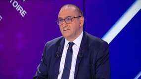 Le préfet de police Laurent Nuñez sur le plateau de BFMTV, le 21 avril 2024.