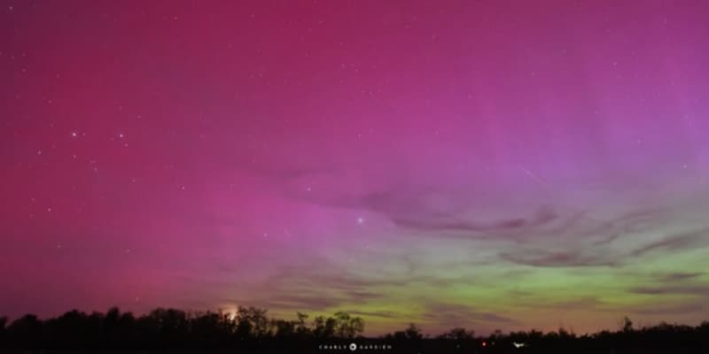 Une aurore boréale observée dans le ciel français, le 11 mai 2024 