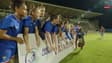 Les joueuses de l'équipe de France U20 le 4 juin 2024