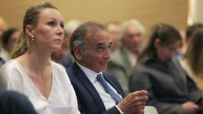 Marion Maréchal et Éric Zemmour, le 13 mai 2024 à Paris