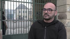 Olivier Duval, responsable syndical et ancien collègue d'Arnaud Garcia, tué lors de l'attaque du fourgon pénitentiaire à Incarville.