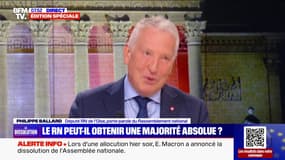 Philippe Ballard (député RN de l'Oise): "Quelque chose s'est mis en place hier en France, la mécanique est enclenchée, on va aller jusqu'au bout"