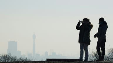 Pollution de l'air à Londres, le 24 janvier 2017