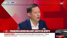 Pour François-Xavier Bellamy, "Jean-Luc Mélenchon est le complice de la montée de l'antisémitisme"