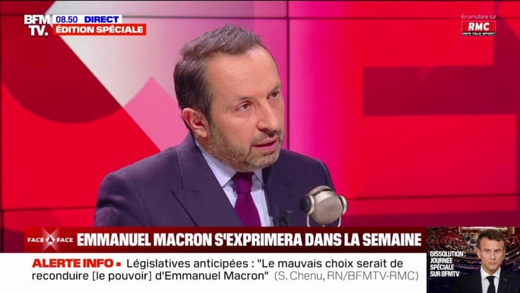 Sébastien Chenu: "Marine Le Pen va se préparer pour devenir présidente de la République"