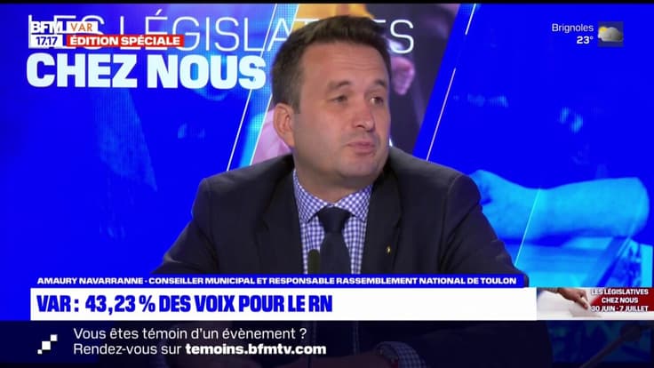 Var: "le plafond de verre n'existe pas" pour le RN, selon ce conseiller municipal RN de Toulon